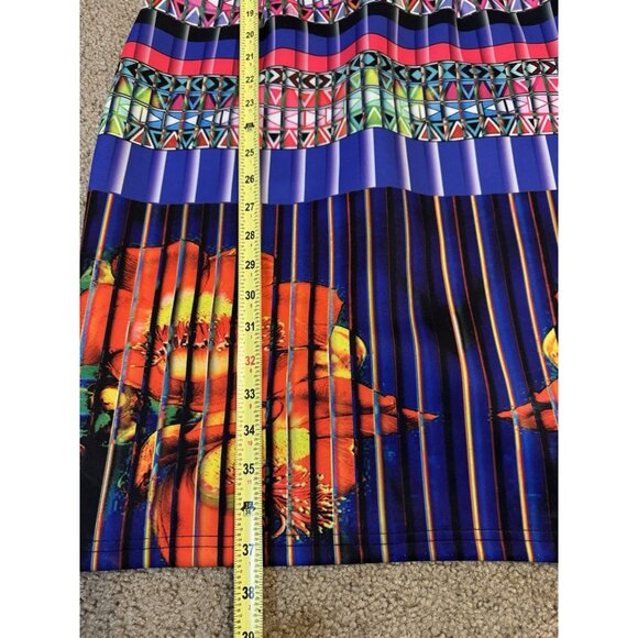 JOSEPH RIBKOFF Colorful Sheath Dress Artsy Professional Career Mix Print Sz 8 - Picture 9 of 9